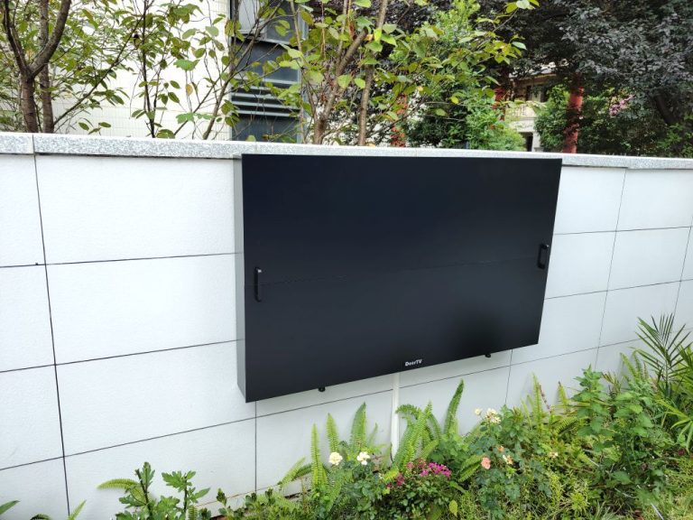 Invest in outdoor TV cabinet for complete peace