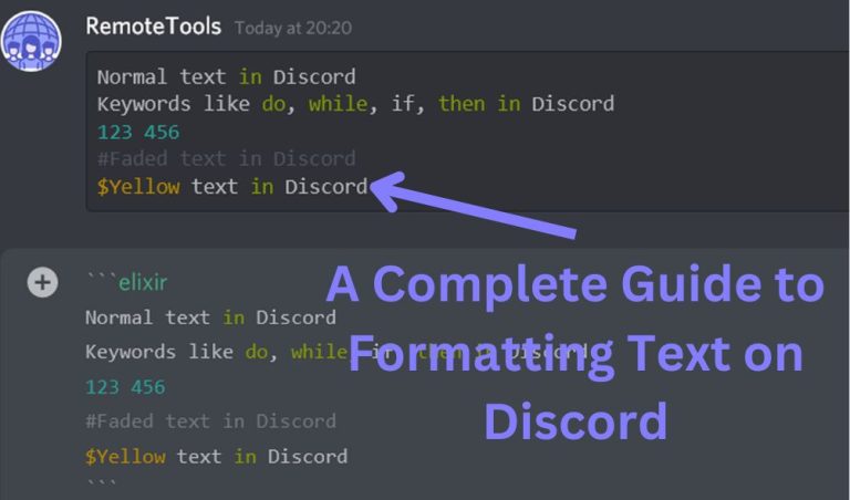 A Complete Guide to Formatting Text on Discord