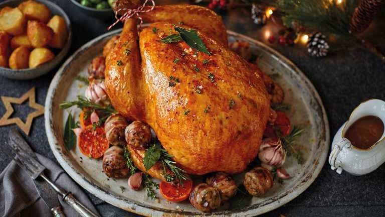 Stuffed Christmas Turkey