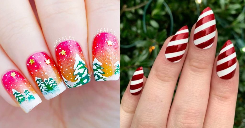 Christmas Nails social