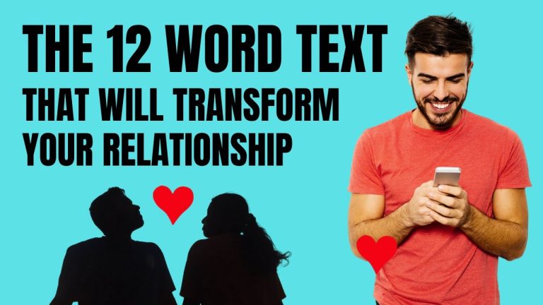 Unveiling His Secret Obsession: The Power of the 12-Word Text in Creating Irresistible Attraction