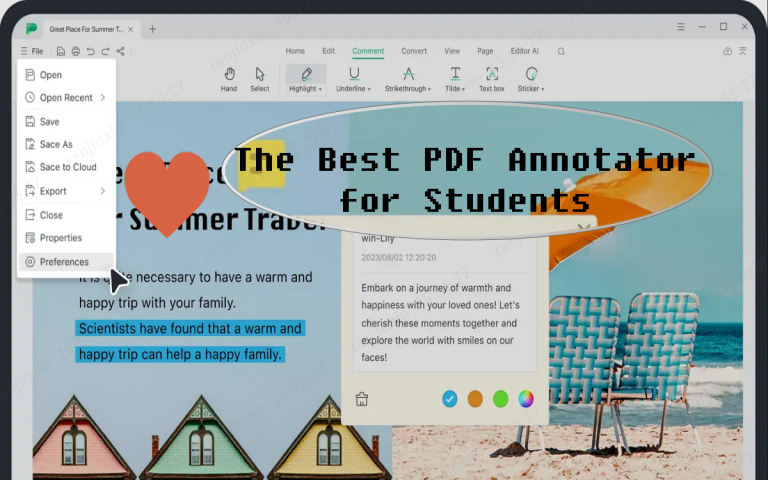 The Best PDF Annotator for Students