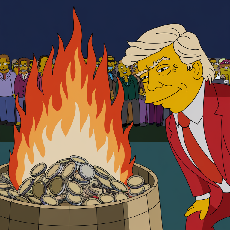 Presale Meme Coin YourTrump Announces Major Token Burn